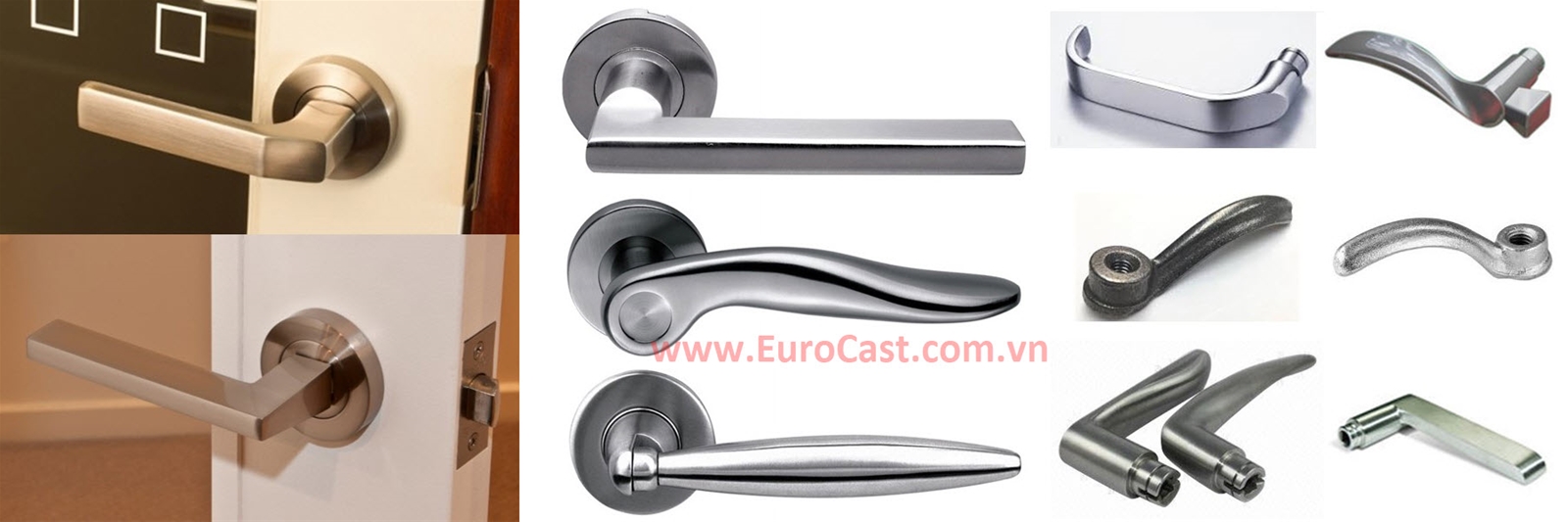 Door handles spare parts by investment casting