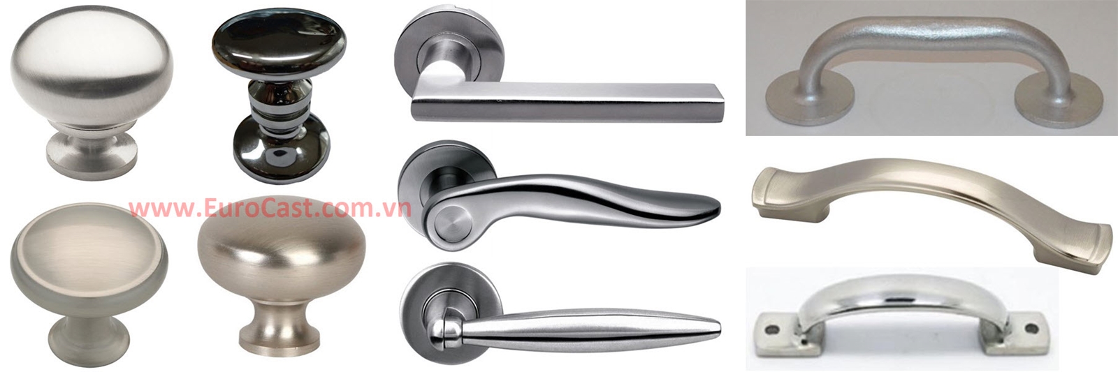Door handles by investment casting